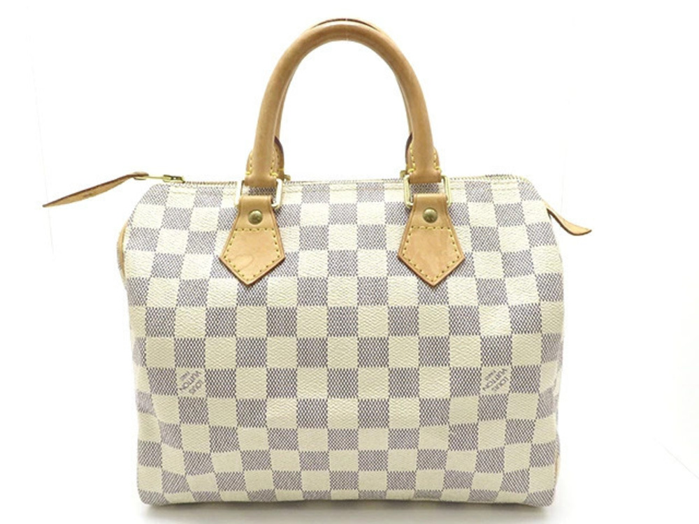 LOUIS VUITTON bag handbag Speedy Damier Azur White